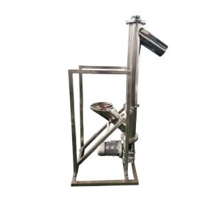 Stainless Steel Filling Machine Feeder 2m Inclined Screw Auger Conveyor