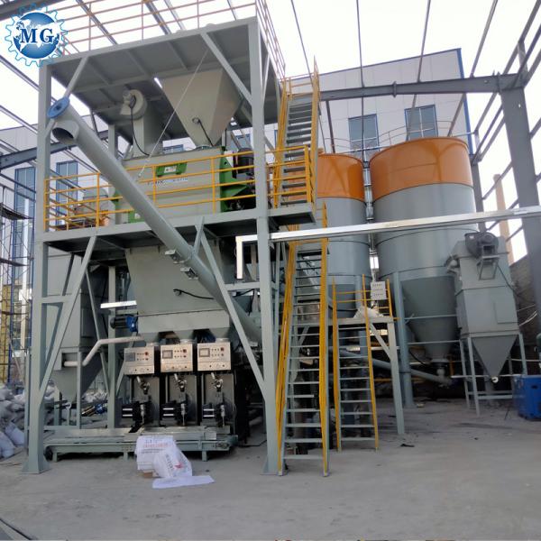 Buy 10 - 30T/H Dry Mortar Plant 9m With PLC Control Full Automatic 90KW at wholesale prices