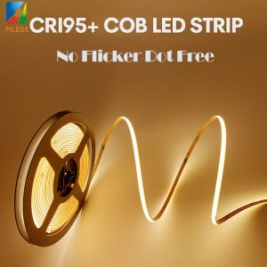 10W 24V FOB LED Strip , COB Rope Light 768leds Waterproof 1440lm/m