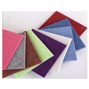 Studio Room Polyester Acoustic Panels / Sound Absorption Fabric Board
