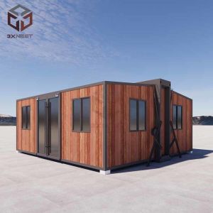 Outdoor Foldable Prefab Foldout House Weatherproof ODM