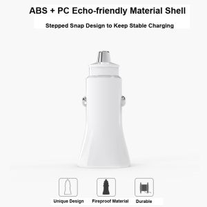 PD QC3.0 Macbook USB Car Charger Quick Charging 12 Volt Usb Outlet