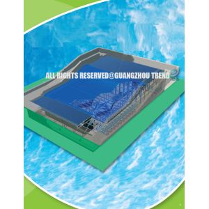Simulating Flowider Water Surfriding Theme Park Equipment Surf Boarding