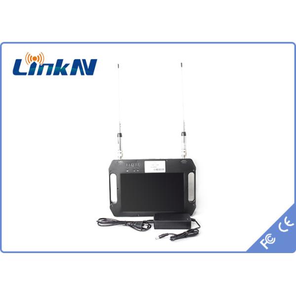 Handheld COFDM Digital Video Receiver AES256 Encryption FHD CVBS H.264 with