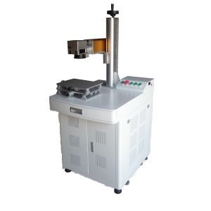 50W Instruments and meters laser marking machine 20 - 200KHZ