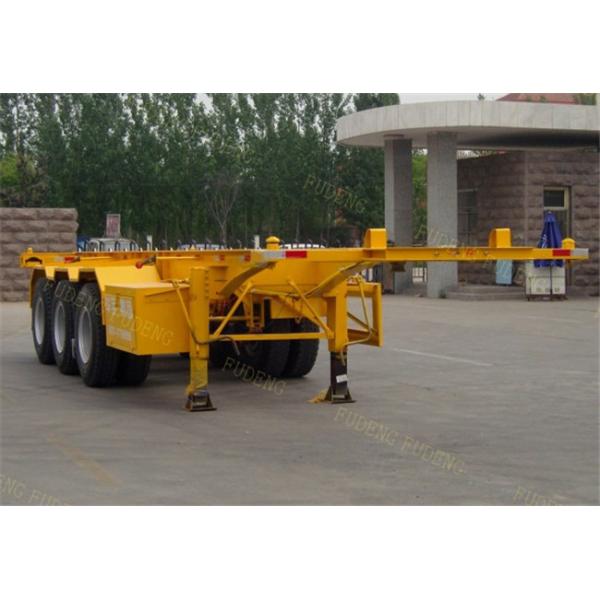 40 Foot Chassis Container Trailer With Twist Lock 30-80 Ton Payload