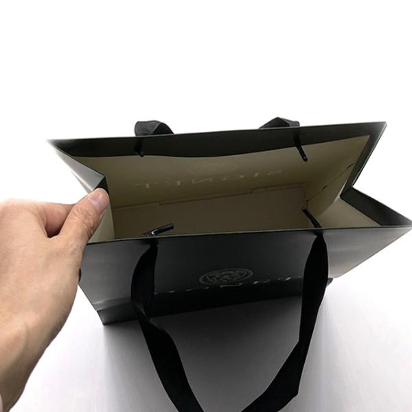 Customized Gift Jewelry Paper Bags with Logo and Handles