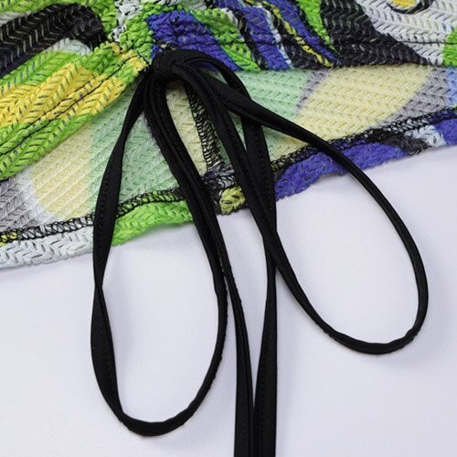 OEM maufactoryEuropean and American style women's clothing 2022 Summer printing round neck sleeveless hollow wrinkle