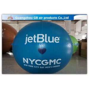 Durable Giant Inflatable Advertising Balloon , Flying Promotional Helium