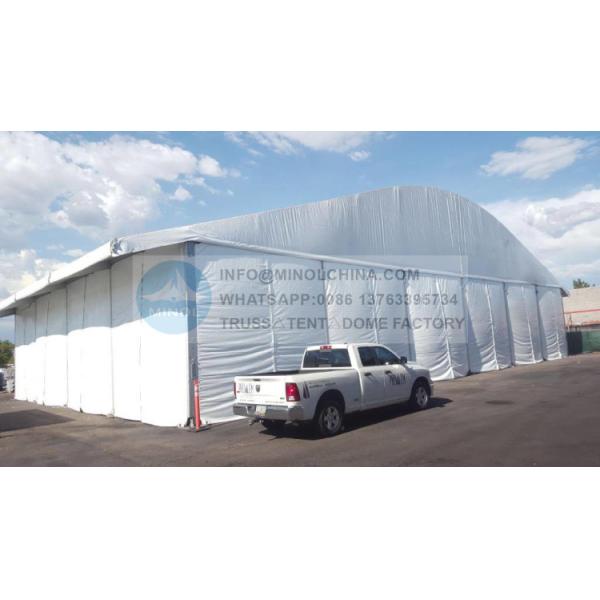 Buy Large Scale DIN 4102 B1 Aluminium Warehouse Tent Weatherproof at wholesale prices