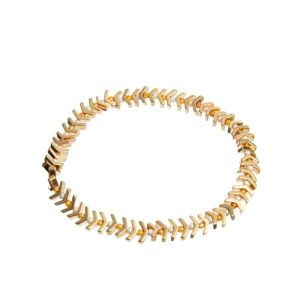 Arrow Hematite Stretchy Crystal Bracelets , OEM Stackable Beaded Stretch