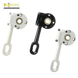 Chinese Aluminium Gear Box White Retractable Awning Gearbox Hardware