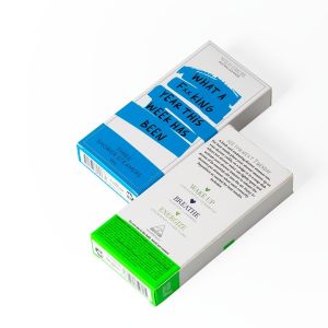 Custom Logo Pink Coated Paper Tuck End Box for Paperboard Shower Steam Packaging