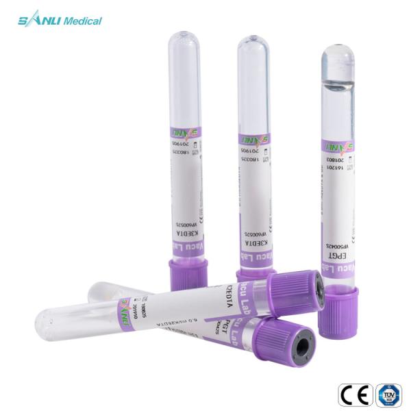 Buy Disposable EDTA K3 Blood Collection Tube Hematology Determination at wholesale prices
