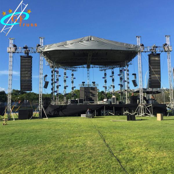 8M Safety Span Aluminum Truss Display For Concert Stage