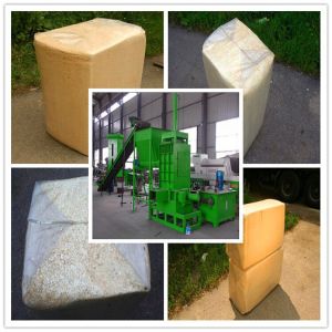 380v 25kg/Bale Sawdust Packing Machine For Ginkgo Leaves