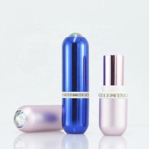 China Oval Shaped ABS Cool Customized Lipstick Containers Tubes 20g on sale
