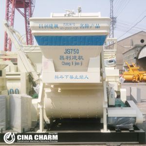 Hydraulic Pump 750L Js750 Concrete Mixer Machine