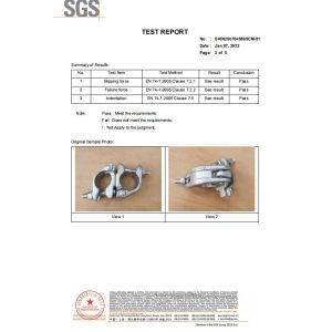 Bythai Scaffolding Co.,Ltd Certifications