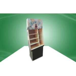 Air Freshener Four-shelf POS Cardboard Displays For Super Market / Cosmetic