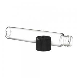 China Child Proof Borosil Test Tube Heat Resistant Clear Smooth Black Glass Tube Pack on sale