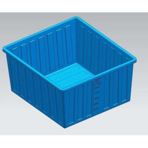 Seven Hundred Liters Square Plastic Box Mould 2.5 To 3mm