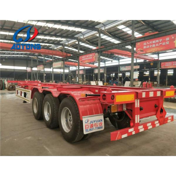 Container Semi Trailer with Dual Combo Design and Tire Size 10.00r20/11.00r20