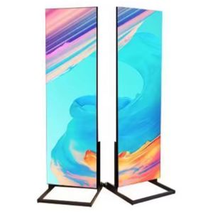P3 Full Color Video Display Indoor LED Display Stand Poster LED Screen Mirror