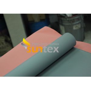 Heat Resistant Coated Fiberglass Cloth Silicone Coated Fiberglass Fabric