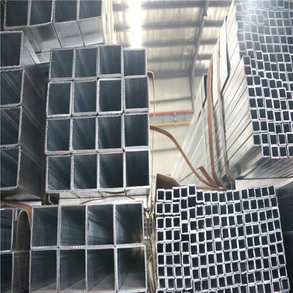 Non-oiled Galvanized Square Tube Steel for 75x75 Square Rectangular Hollow Steel Tubes