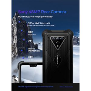 MTK-G85 IP69K Rugged Mobile Phones Military Grade With Camera