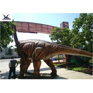 Realistic Rubber Outdoor Dinosaur Statues For Plaza Remote Control