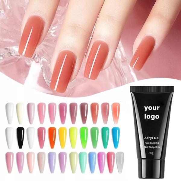 Free Sample Wholesales Customization Acrylic Hard Gel Professional Nails
