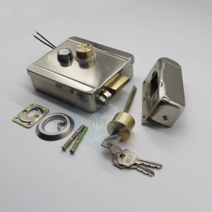 Fingerprint Mortise Electric Rim French Door Security Locks