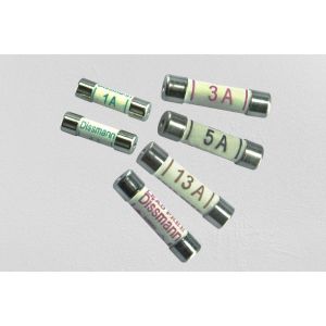 Overload Protection BS1362 Cartridge Fuses 7 Amp Rated Current