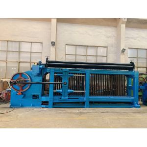 Automatic Hexagonal Gabion 80×100mm Wire Mesh Weaving Machine