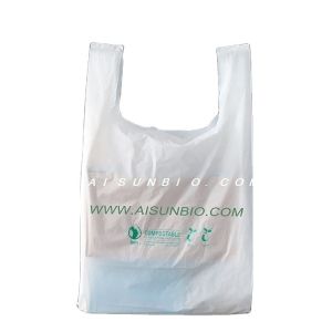 Small Ldpe Biodegradable Shopping Bag Polythene Material