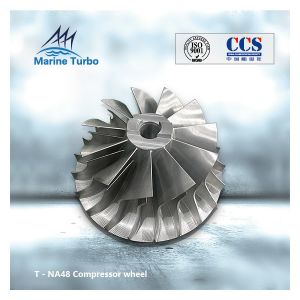 NA48 Titanium Turbo Compressor Wheel For Engine Turbocharger