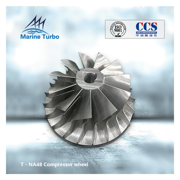 Buy NA48 Titanium Turbo Compressor Wheel For  Engine Turbocharger at wholesale prices