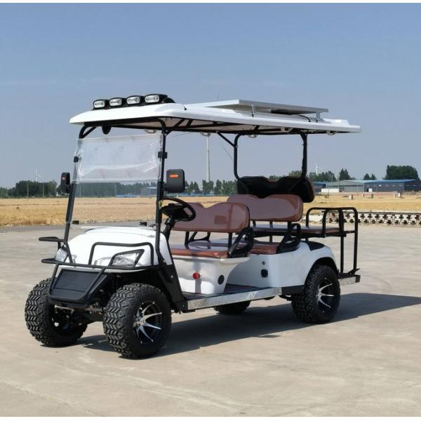 20% Climbing Ability 6 Seater Golf Cart 60V Full Intelligent Electric Control