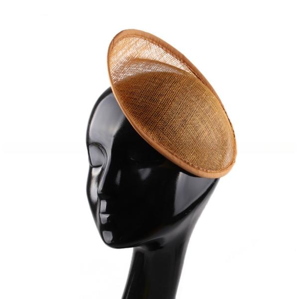 Goose Feather Party Decoration Hat Fascinator with Sinamay Base Express Shipping