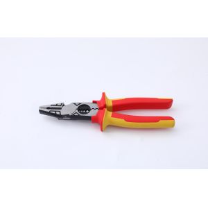 9" High Leverage Multi-function Combination Pliers, 1000V high voltage use, VDE