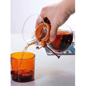 Restaurants' Essential 800ML Insulated Glass Coffee Maker Dripper Set with