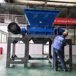 Waste Metal Recycling Shredder Yard Waste Metal Shredder Steel Shredder Scrap