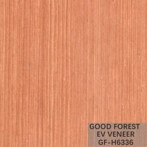Engineered Custom Wood Veneer Panels Irregular Texture For Decoration ISO