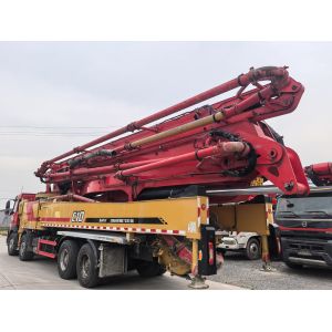 Used SANY 62m Concrete Pump Truck with Volvo Chassis