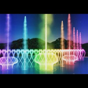 Digital Swing Music Water Fountain Dancing Big Water Fountains