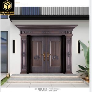 Hotel Aluminum Entrance Door With Scratch Resistant Aesthetics And Aluminum