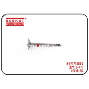 China ISUZU 4HG1 4HF1 NQR71 Inlet Valve 8-97171398-0 8971713980 on sale