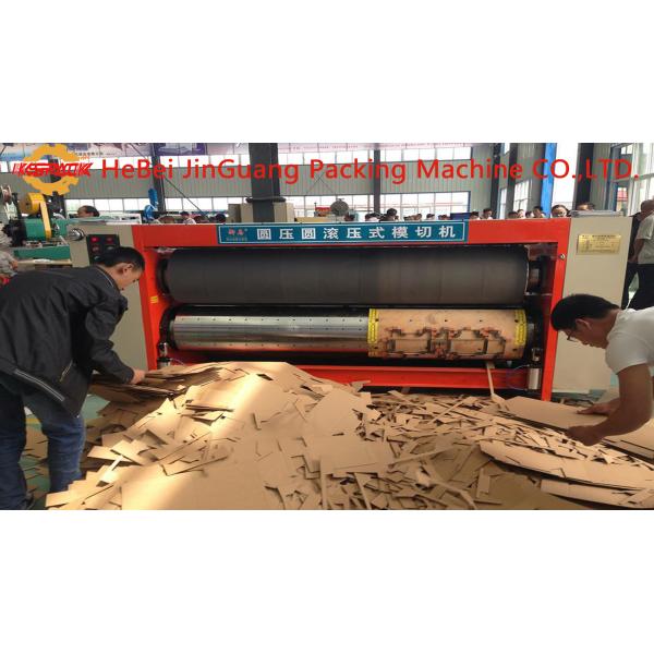 Chain Feeder Corrugated Box Die Cutting Machine Rotary 1400*2000mm
